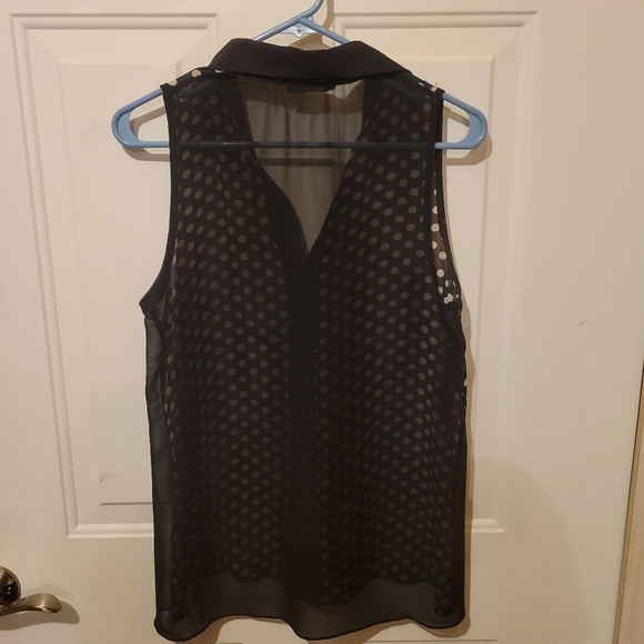 Double zero small polka dot sheer top - Picture 5 of 5